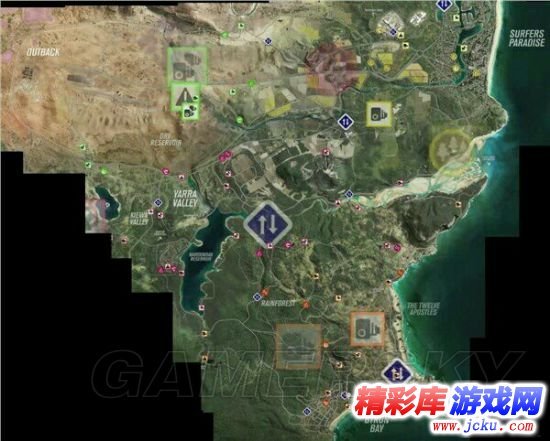 极限竞速地平线3地图介绍 1