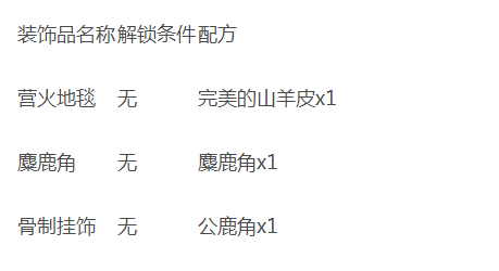 荒野大镖客2营地装饰品怎么制作 荒野大镖客2营地装饰品制作方法一览 4